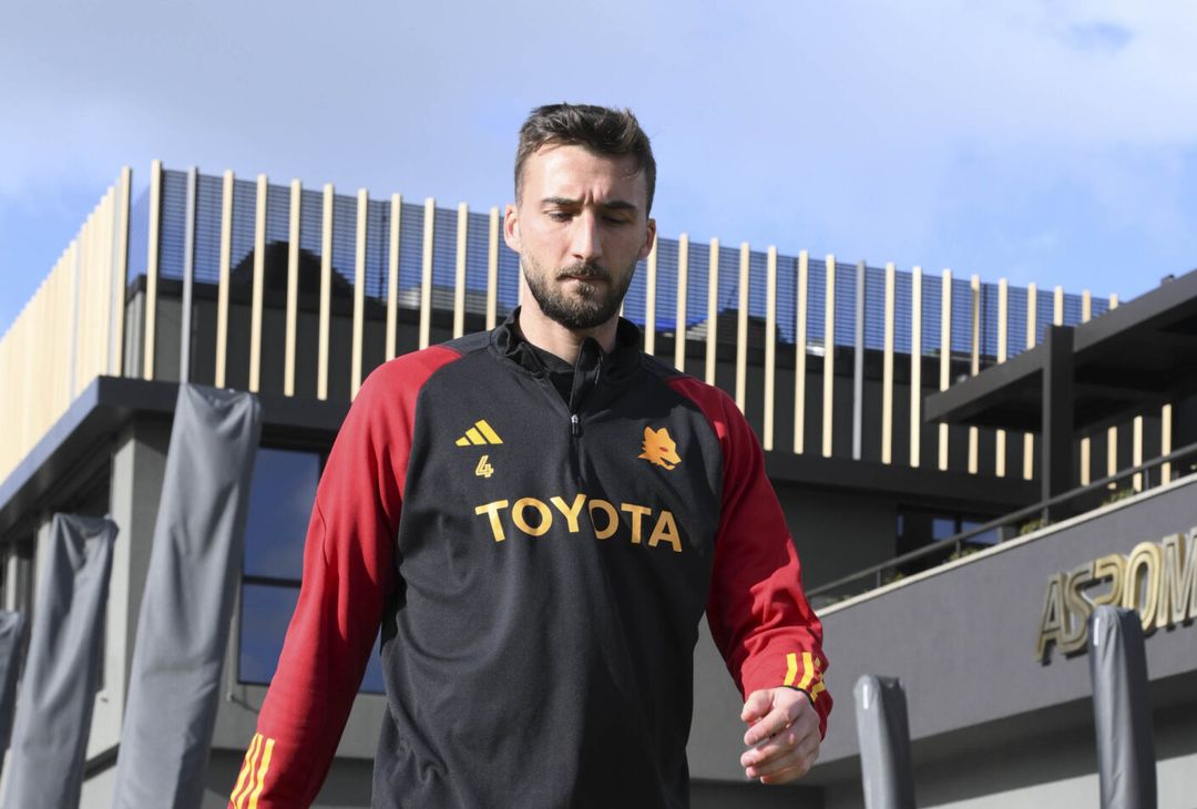 Roma, la rifinitura alla vigilia del Brighton – FOTOGALLERY - immagine 46