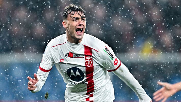 Daniel Maldini, attaccante del Milan Genoa Monza