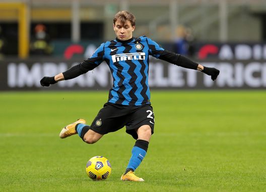 Nicolò Barella, centrocampista dell'Inter Nicolò Barella, centrocampista dell'Inter