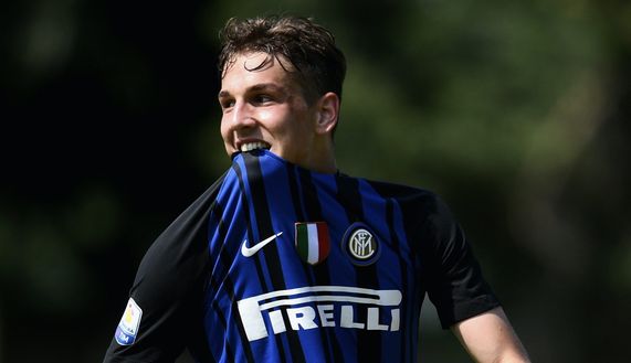 Nicolò Zaniolo, qui con la maglia dell'Inter Primavera nel 2018 | News (Getty Images) Nicolò Zaniolo Inter
