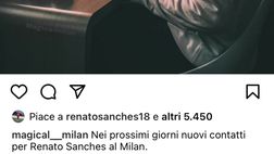 Milan, Sanches lancia l’indizio social: gli piace vedersi rossonero