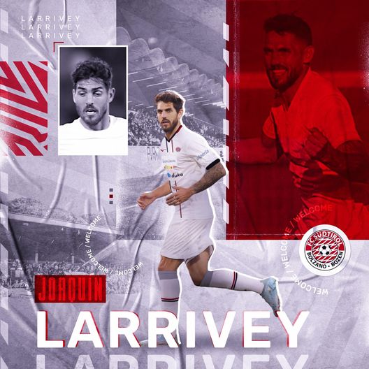 Il Südtirol presenta così Larrivey Svincolati, Larrivey firma con il Südtirol. Sau vicino al Gubbio- immagine 2