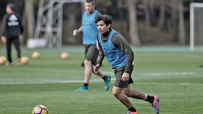 Mati Fernandez Milan Milanello