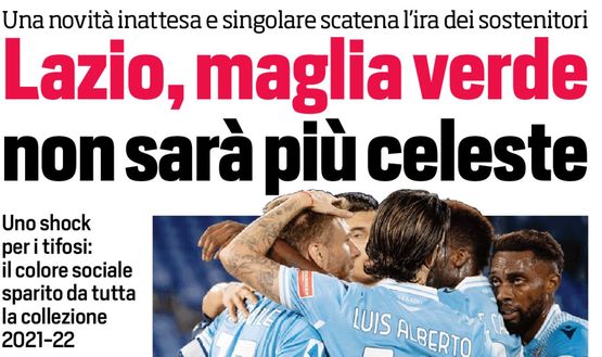 Nuova maglia Lazio Nuova maglia Lazio
