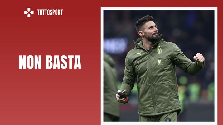 Olivier Giroud attaccante AC Milan