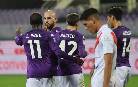GERMOGLI PH: 7 DICEMBRE 2022 FIRENZE STADIO ARTEMIO FRANCHI AMICHEVOLE FIORENTINA VS ALWAYS READY GOL ESULTANZA IKONE' Fiorentina, vendemmia boliviana: test troppo semplice, Always Ready sommersi- immagine 2