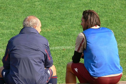 Amauri e Ventura a colloquio in Sisport 