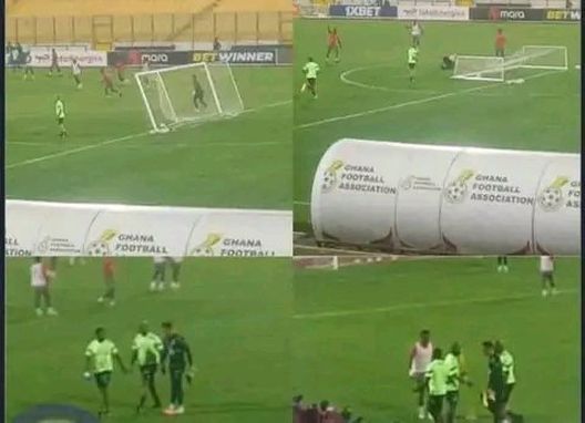 Ghana, portiere perseguitato dalla sfortuna: in allenamento gli cade la porta addosso- immagine 3