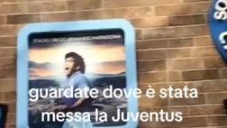A Barcellona si respira aria napoletana: una pizzeria spagnola prende in giro la Juve
