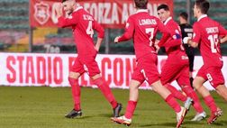 “Poker servito”: l’Ancona esulta per il derby vinto con la Recanatese