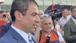 Catania, Pelligra entra allo stadio ed è bolgia al Massimino (video)