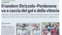Messaggero Veneto: Il tandem Strizzolo-Pordenone va a caccia del gol e della vittoria