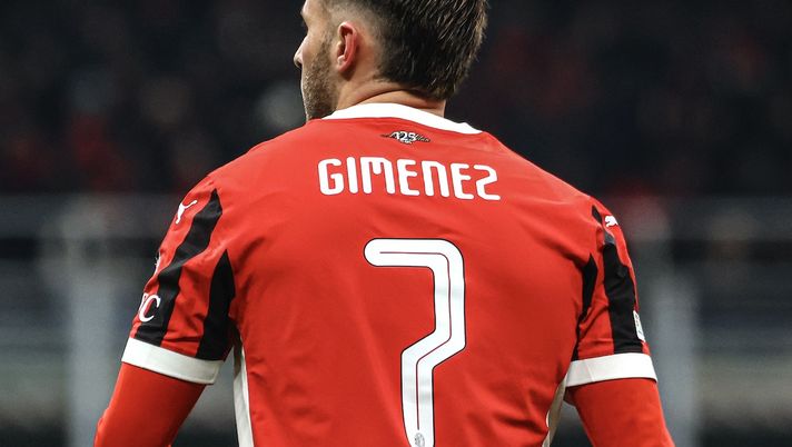 Santiago Giménez AC Milan Milan-Feyenoord 1-1 Champions League 2024-2025