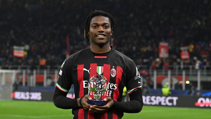 Rafael Leao, attaccante del Milan (getty images)