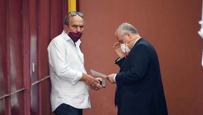 Fabiani e Lotito Fabiani e Lotito