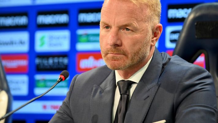 ROME, ITALY - SEPTEMBER 25: SS Lazio Manager Igli Tare speaks to the media during a press conference at the Formello center on September 25, 2020 in Rome, Italy. (Photo by Marco Rosi - SS Lazio/Getty Images) Lazio, Muriqi è titolare in Coppa Italia. Tare: “CSKA? Una balla” - immagine 1