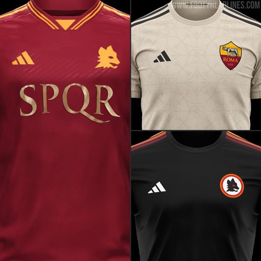Footy Headlines Roma, le nuove anticipazionI delle maglie 2023/24 targate Adidas – FOTO- immagine 5