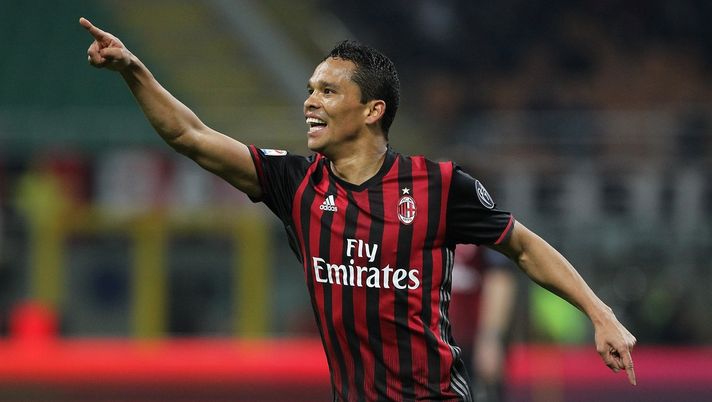 Carlos Bacca, bomber del Milan (credits: GETTY Images) Carlos Bacca Milan