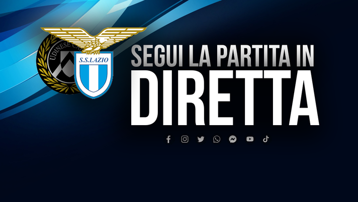 La diretta di Udinese-Lazio su Cittaceleste TV