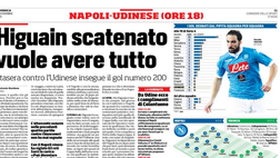 Corsport: Super Higuain contro l’Udinese