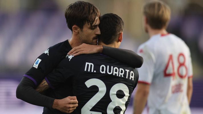 GERMOGLI PH: 17 DICEMBRE 2022 FIRENZE STADIO ARTEMIO FRANCHI AMICHEVOLE FIORENTINA VS MONACO NELLA FOTO GOL ESULTANZA RANIERI VN – La Fiorentina ha deciso il futuro di Luca Ranieri - immagine 1