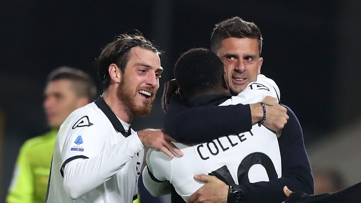 (Photo by Gabriele Maltinti/Getty Images) Qui Spezia: un giocatore accusa un malore, trasportato in ospedale - immagine 1