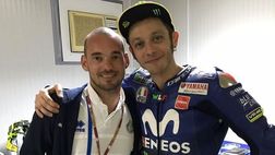 GP Qatar, Valentino Rossi ha ospitato nel paddock l’ex Inter Wesley Sneijder