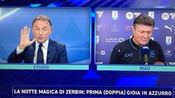 La gaffe di Mauro con Mazzarri: “Giocherai così in finale contro l’Inter?”. Poi si corregge…