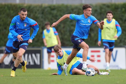 FLORENCE, ITALY - DECEMBER 21: Daniel Boloca of Italy during Italy training camp at Centro Tecnico Federale di Coverciano on December 21, 2022 in Florence, Italy. (Photo by Gabriele Maltinti/Getty Images) Italia