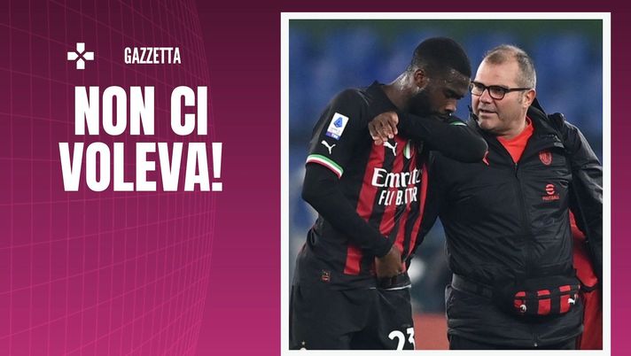 Fikayo Tomori AC Milan infortunati