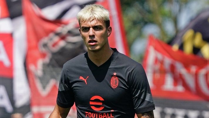 Daniel Maldini AC Milan Milanello