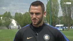 Inter, de Vrij: “Pronto per giocare, vogliamo la Champions. Che gioia il gol nel derby”