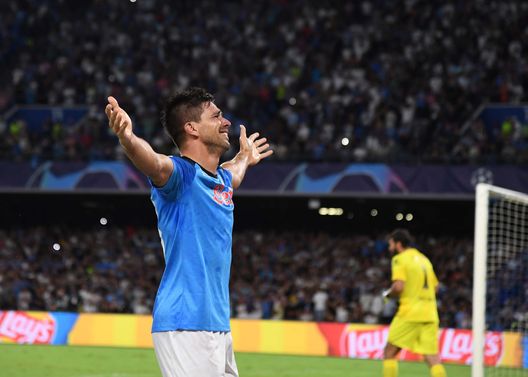 (Photo by SSC NAPOLI/SSC NAPOLI via Getty Images) simeone napoli