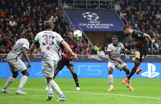 gol Giroud AC Milan Milan-Salisburgo Champions League 2022-2023