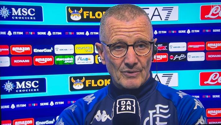 Andreazzoli: “Mi sembrava doveroso giocarsela e far risultato a Napoli” - immagine 1