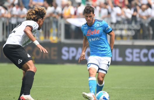 Diego Demme (Photo by SSC NAPOLI/SSC NAPOLI via Getty Images) demme napoli spezia