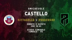 Cittadella-Pordenone, oggi la prima sfida stagionale dei neroverdi con squadre di B
