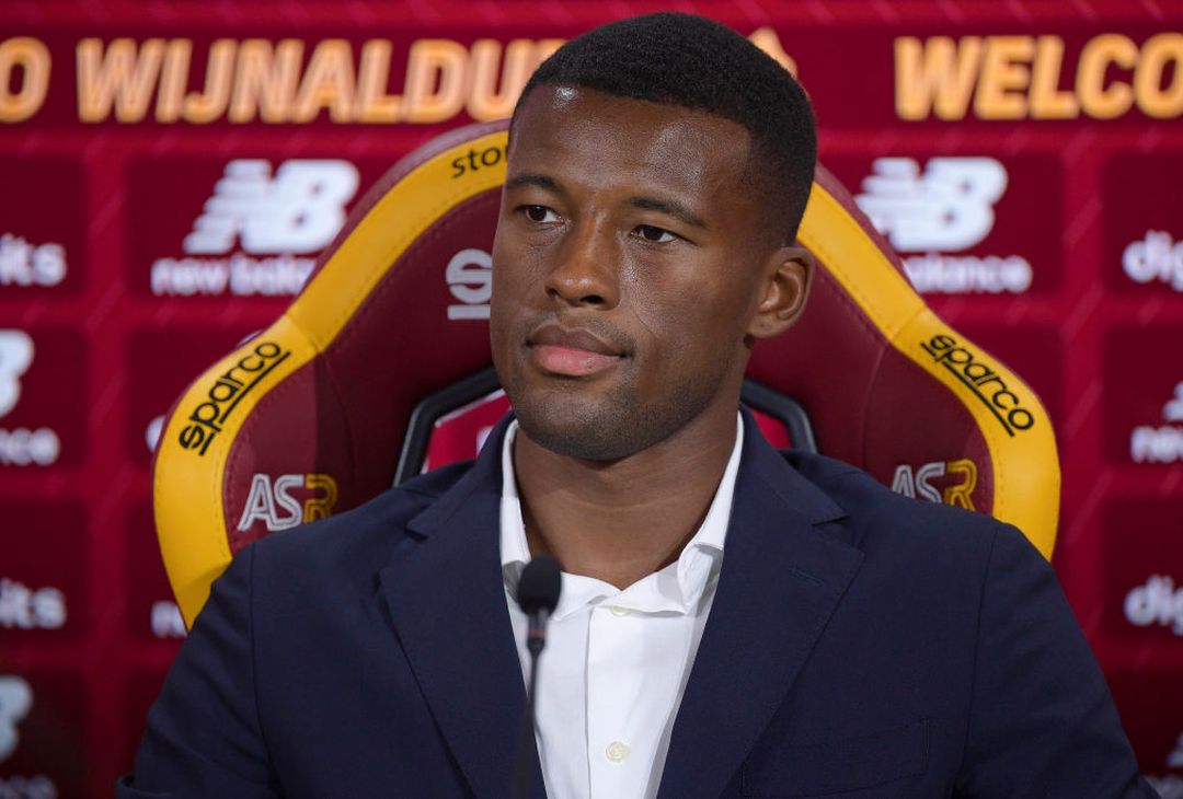 La conferenza stampa di presentazione di Wijnaldum – FOTO GALLERY - immagine 14