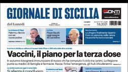 Prima Pagina, Giornale di Sicilia: “Vaccini, il piano per la terza dose”