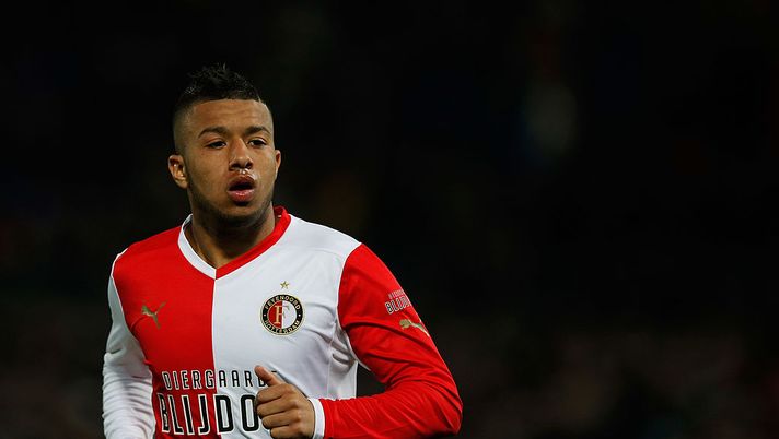 ROTTERDAM, NETHERLANDS - APRIL 05:  Tonny Vilhena of Feyenoord looks on during the Eredivisie match between Feyenoord and VVV Venlo at De Kuip on April 5, 2013 in Rotterdam, Netherlands.  (Photo by Dean Mouhtaropoulos/Getty Images) 