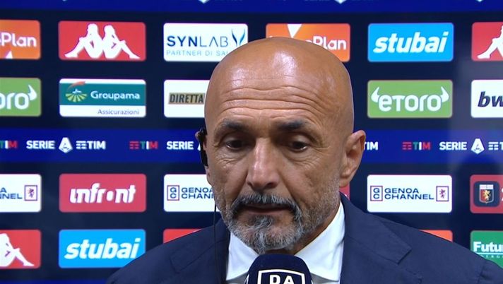 Spalletti: &#8220;Buon risultato, ma meglio la Samp nel primo tempo. Champions? Mancano 70 punti&#8230;&#8221; 