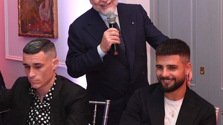 Napoli, De Laurentiis e il rinnovo di Insigne: &#8220;Se va via, è per scelta sua&#8221; 