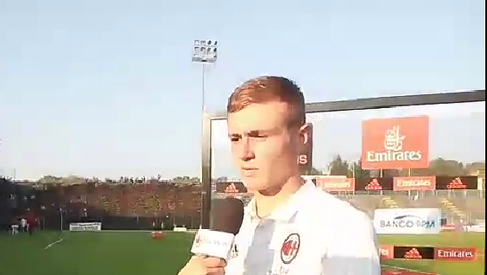 Tommaso Pobega, centrocampista del Milan Primavera