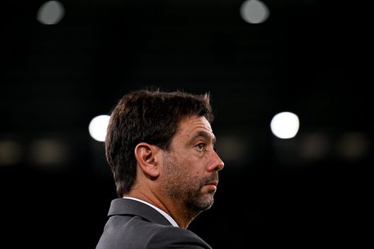 TURIN, ITALY - SEPTEMBER 14: Andrea Agnelli of Juventus during the UEFA Champions League group H match between Juventus and SL Benfica at Allianz Stadium on September 14, 2022 in Turin, Italy. (Photo by Daniele Badolato - Juventus FC/Juventus FC via Getty Images) Juventus, debiti con Ronaldo e Mendes: “Stipendio? Non lo rincorriamo”- immagine 2