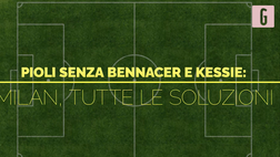VIDEO Milan, dal 4-2-3-1 al 4-3-3: tutte le opzioni di Pioli senza Kessié e Bennacer