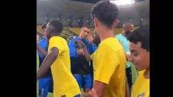 VIDEO / Cristiano Junior non saluta il papà in campo: CR7 si infastidisce