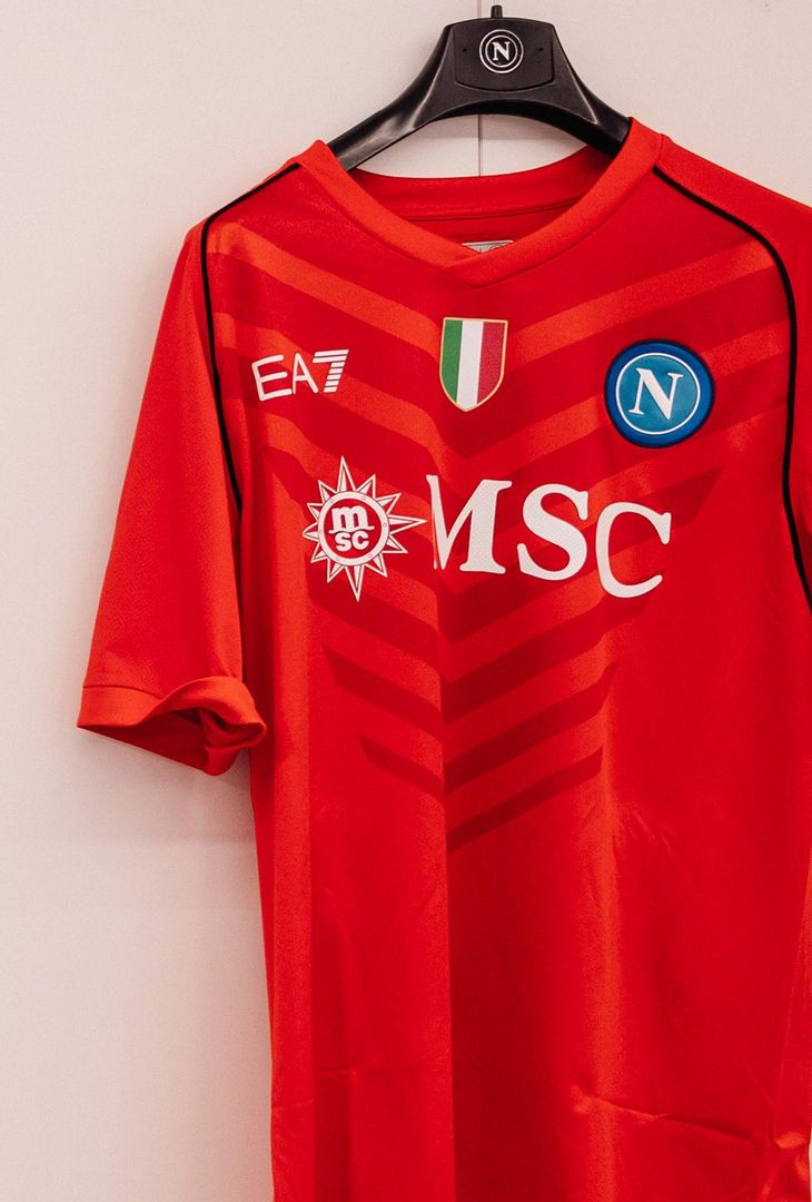 Tutto pronto nello spogliatoio del Napoli per il match contro il Torino