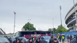 Video – Verona-Torino, l’arrivo del pullman granata al Bentegodi