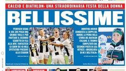 Prima Pagina, Tuttosport: “Bellissime. Juve, blinda Kean! 100 milioni su Skriniar”