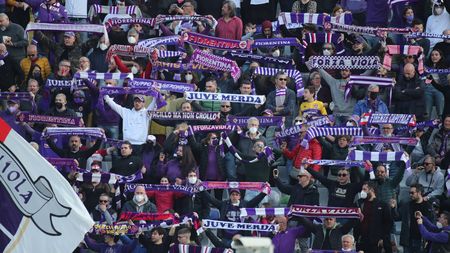 GERMOGLI PH: 19 FEBBRAIO 2022 FIRENZE STADIO ARTEMIO FRANCHI CAMPIONATO SERIE A TIM FIORENTINA VS ATALANTA NELLA FOTO TIFOSI GERMOGLI PH: 19 FEBBRAIO 2022 FIRENZE STADIO ARTEMIO FRANCHI CAMPIONATO SERIE A TIM FIORENTINA VS ATALANTA NELLA FOTO TIFOSI